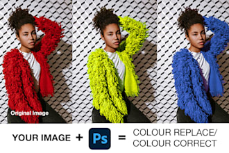 colour correct any image for you