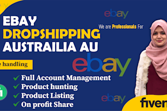 ebay dropshipping australia au ebay account management on profit share