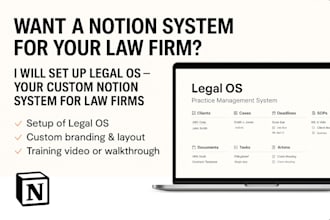 setup legal os a notion system for law firms