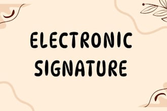 do your electronic signature