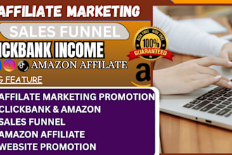 boost amazon affiliate website affiliate marketing, sales funnel sales clickbank