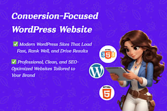 deliver a conversion focused wordpress website