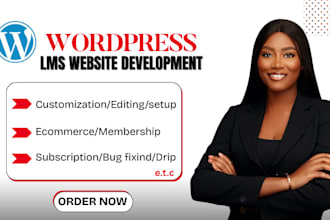 build wordpress lms website with learndash, buddyboss tutor lms pro, masterstudy