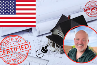 create architectural drawings, floor plans blue prints and stamped plans for USA