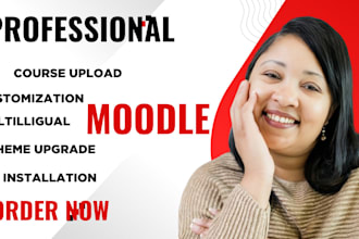 install migrate and customize moodle lms website elearning website membership