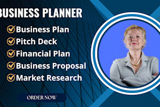 write a bank or investor ready business plan with financials