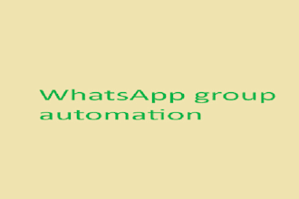 create a whatsapp book study group onboarding automation