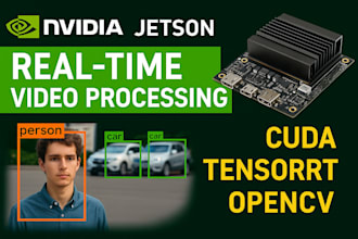 build realtime video image processing tensort cuda nvidia parallel jetson opencv