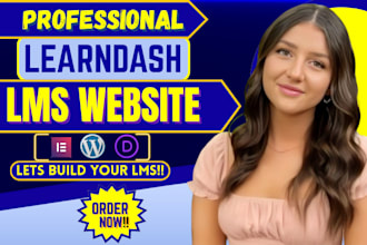 create a wordpress lms for online courses with learndash or tutor lms
