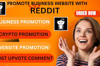 do reddit post to promote ecommerce business ai app product saas crypto website