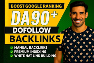 create high authority DR 90 SEO dofollow contextual dofollow backlink guest post