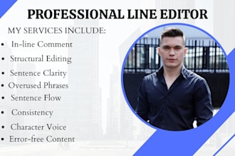 line edit, book editing and proofread fiction novel, ya, sci fi, children book