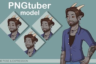 draw a custom pngtuber avatar for your streams