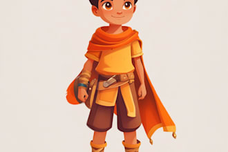 design a 2d pixel art character for your game