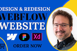 design or develop webflow website, webflow expert, figma to webflow
