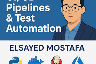 build test automation frameworks and ci cd pipelines using python, docker