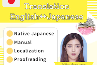 translate and localize japanese business content
