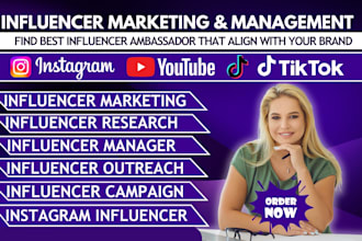 find best instagram influencer marketing research outreach influencer manager