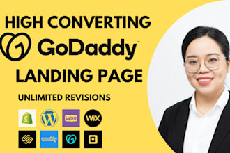 design and redesign godaddy website godaddy landing page