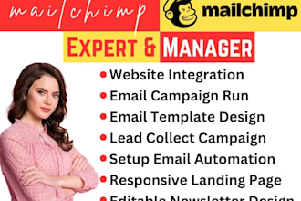 do mailchimp email campaign and mailchimp email marketing, manage mailchimp