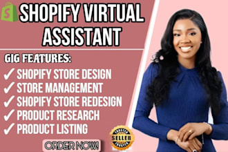 do wordpress wix VA, shopify virtual assistant shopify store sales manager