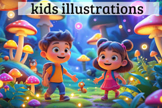 design kids illustrations children story book picture book children illustration