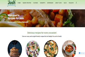 design recipe vegan vegetarian website and keto paleo recipe blog wordpress