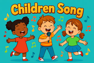 sing children kid song nursery rhymes educational song female singer songwriter