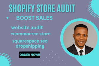do shopify store audit store review website audits shopify store design