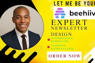 create beehiiv newsletter design beehive landing page beehiv email automation