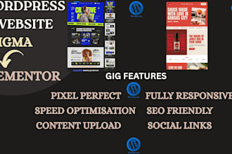 figma to elementor figma to elementor pro as wordpress elementor website expert