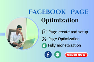 help you to create facebook business page with monetization