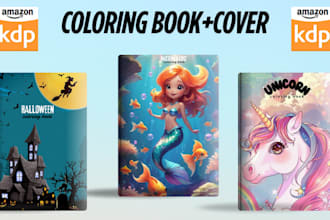 design coloring book for amazon KDP low content book