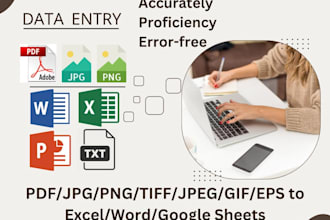 be your reliable data entry specialist