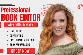 line copy edit proofread christian romance memoir book developmental editing