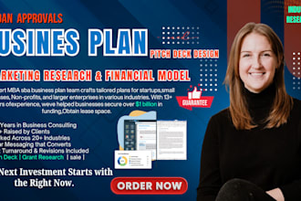 write business plan for sba loan approval fundraising, grants and visa purposes