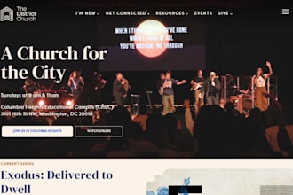 build squarespace church website ministries church nonprofits website