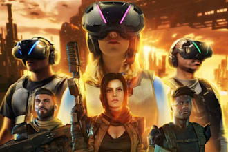 create virtual reality apps or custom VR games for any purposes