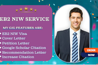 write business plans, petition letter for eb2 niw e2 and l1 visa