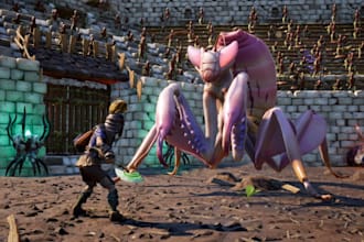 build action adventure rpg game,open world survival,exploration,game mechanics