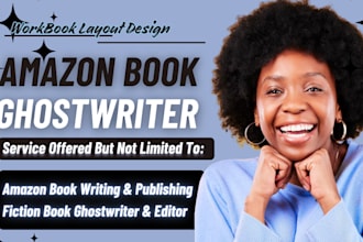 be nonfiction ebook ghostwriter KDP book writer amazon kindle book, book blurb