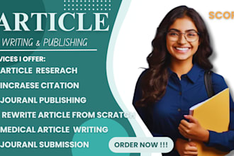 write rewrite publish articles in ssci scie scopus indexed peer reviewed journal