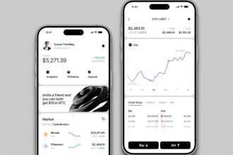 build trading app, stock trading app, crypto currency trading app, exchange app