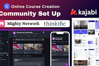 setup mighty networks community  circle so ghl online course skool community