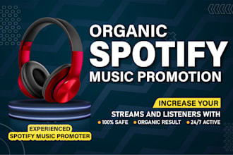 do global spotify music promotion for organic growth