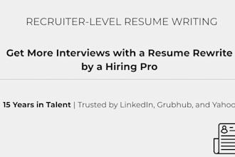 rewrite your resume using 15 years of hiring expertise