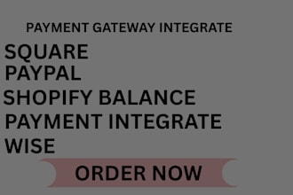 set up paypal, stripe, shopify payment, and shopify balance
