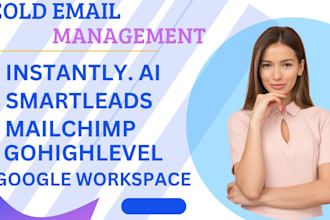 setup instantly ai smartleads email campaign for cold email outreach