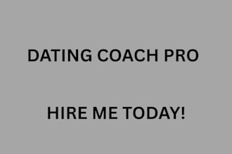 be your dating coach professional and dating specialist