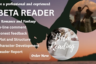 beta read critique romance young adult ya novel romance story alpha reader